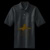 Heavyweight Cotton Pique Polo with Pocket Miniatura