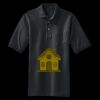 Heavyweight Cotton Pique Polo with Pocket Miniatura