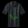 Heavyweight Cotton Pique Polo with Pocket Miniatura