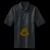 Heavyweight Cotton Pique Polo with Pocket Miniatura