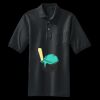 Heavyweight Cotton Pique Polo with Pocket Miniatura