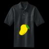 Heavyweight Cotton Pique Polo with Pocket Miniatura
