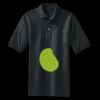 Heavyweight Cotton Pique Polo with Pocket Miniatura