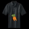Heavyweight Cotton Pique Polo with Pocket Miniatura