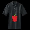 Heavyweight Cotton Pique Polo with Pocket Miniatura
