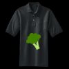 Heavyweight Cotton Pique Polo with Pocket Miniatura