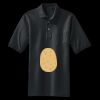 Heavyweight Cotton Pique Polo with Pocket Miniatura