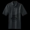 Heavyweight Cotton Pique Polo with Pocket Miniatura