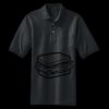 Heavyweight Cotton Pique Polo with Pocket Miniatura