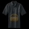 Heavyweight Cotton Pique Polo with Pocket Miniatura