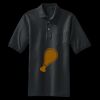 Heavyweight Cotton Pique Polo with Pocket Miniatura