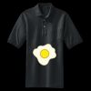 Heavyweight Cotton Pique Polo with Pocket Miniatura