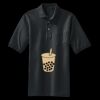 Heavyweight Cotton Pique Polo with Pocket Miniatura