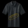 Heavyweight Cotton Pique Polo with Pocket Miniatura