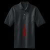 Heavyweight Cotton Pique Polo with Pocket Miniatura