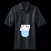 Heavyweight Cotton Pique Polo with Pocket Miniatura