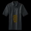 Heavyweight Cotton Pique Polo with Pocket Miniatura