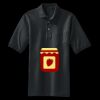 Heavyweight Cotton Pique Polo with Pocket Miniatura