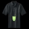 Heavyweight Cotton Pique Polo with Pocket Miniatura