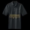 Heavyweight Cotton Pique Polo with Pocket Miniatura
