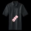 Heavyweight Cotton Pique Polo with Pocket Miniatura