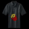 Heavyweight Cotton Pique Polo with Pocket Miniatura