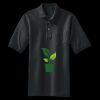 Heavyweight Cotton Pique Polo with Pocket Miniatura