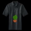 Heavyweight Cotton Pique Polo with Pocket Miniatura