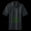 Heavyweight Cotton Pique Polo with Pocket Miniatura