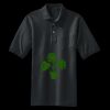 Heavyweight Cotton Pique Polo with Pocket Thumbnail