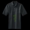 Heavyweight Cotton Pique Polo with Pocket Thumbnail