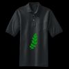 Heavyweight Cotton Pique Polo with Pocket Thumbnail
