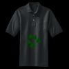 Heavyweight Cotton Pique Polo with Pocket Thumbnail