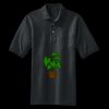 Heavyweight Cotton Pique Polo with Pocket Thumbnail