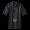 Heavyweight Cotton Pique Polo with Pocket Thumbnail