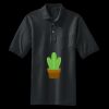 Heavyweight Cotton Pique Polo with Pocket Thumbnail