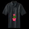 Heavyweight Cotton Pique Polo with Pocket Thumbnail
