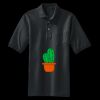 Heavyweight Cotton Pique Polo with Pocket Thumbnail