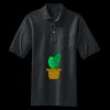 Heavyweight Cotton Pique Polo with Pocket Thumbnail