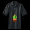 Heavyweight Cotton Pique Polo with Pocket Thumbnail