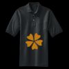 Heavyweight Cotton Pique Polo with Pocket Thumbnail