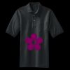 Heavyweight Cotton Pique Polo with Pocket Thumbnail