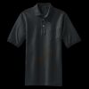 Heavyweight Cotton Pique Polo with Pocket Thumbnail