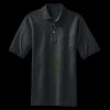 Heavyweight Cotton Pique Polo with Pocket Thumbnail