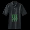 Heavyweight Cotton Pique Polo with Pocket Thumbnail