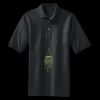 Heavyweight Cotton Pique Polo with Pocket Thumbnail