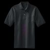 Heavyweight Cotton Pique Polo with Pocket Thumbnail