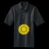 Heavyweight Cotton Pique Polo with Pocket Thumbnail