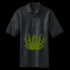 Heavyweight Cotton Pique Polo with Pocket Thumbnail