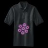 Heavyweight Cotton Pique Polo with Pocket Thumbnail